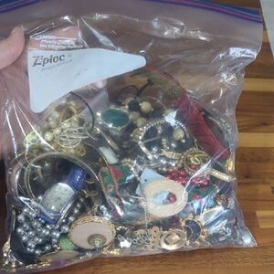 Assorted Bulk Jewelry Collection with Watches crafting imperfect 3.8lbs